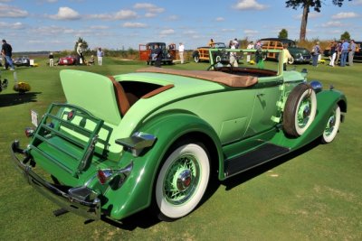 1934 Packard Eight 1101 Convertible Coupe, Charles Gillet, Lutherville, MD (5190)