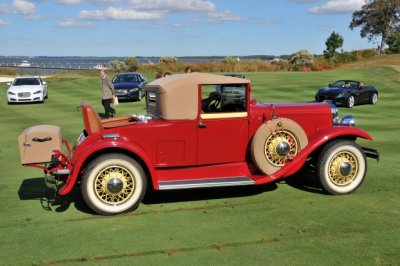 AMERICAN, 2nd in CLASS, 1931 Franklin 151 Convertible, Debbie & Bob Corman, Pen Argyl, PA (5282)