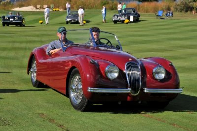 JAGUAR, BEST IN CLASS, 1954 Jaguar XK120 Roadster, Ron Schotland (5329)