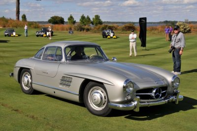 POSTWAR SPORTS & RACING - CLOSED, 2nd IN CLASS, 1955 Mercedes-Benz 300 SL Gullwing Coupe, Ralph Manaker, Marshall, VA (5351)