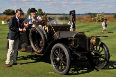 HVA/FIVA PRESERVATION AWARD, 1910 Stevens-Duryea Model X 5-Passenger Touring, Bill Alley, Greensboro, VT (5396)