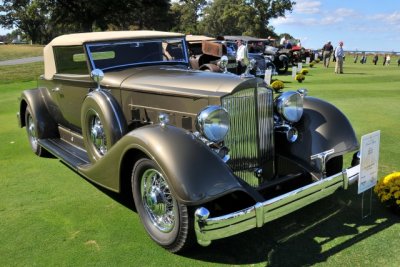 PACKARD, 2nd IN CLASS, 1934 Packard Twelve 1107 Coupe, Dave & Linda Kane, Bernardsville, NJ (5121)
