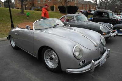 1957 Porsche 356 Speedster recreation by Reutter of Stuttgart, Germany, built in 2007 (0496)