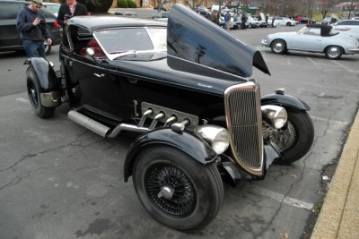 One-off Zephyr hot rod designed by owner and constructed by California coachbuilder Steve Moal (0842)
