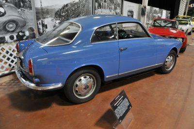 1960 Alfa Romeo Giulietta Sprint, coupe later joined by sedan, spider and TI versions, Bert Straus, Timonium, MD (5863)