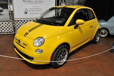 2012 Fiat 500, a contemporary interpretation of Dante Giacosa's original 1957 Fiat 500, Kevin Pound, Phoenixville, PA (5895)