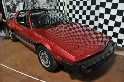 1987 Fiat X1/9, designed by Bertone, built 1972-1982 by Fiat, then 1982-1989 by Bertone, Kelly Knight, Jamison, NJ (5977)