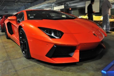 2012 Lamborghini Aventador, Lamborghini's current flagship model, Dr. Raphael Gabay, Philadelphia, PA (6048)