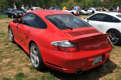 2002 911 Turbo (996), Deutsche Marque Concours d'Elegance, Vienna, VA -- May 2014 (6824)