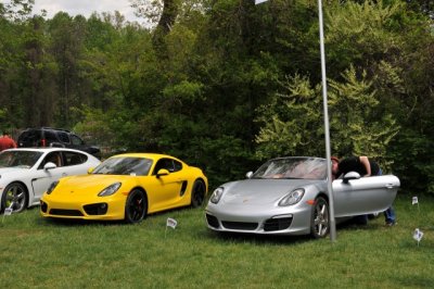 2014 Cayman and Boxster, Deutsche Marque Concours d'Elegance, Vienna, VA -- May 2014 (6830)