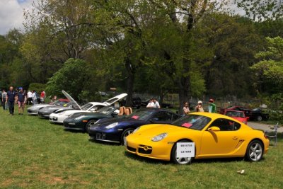 Caymans and Boxsters, Deutsche Marque Concours d'Elegance, Vienna, VA -- May 2014 (6837)
