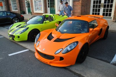 Lotus Elise, left, and Lotus Exige (2025)