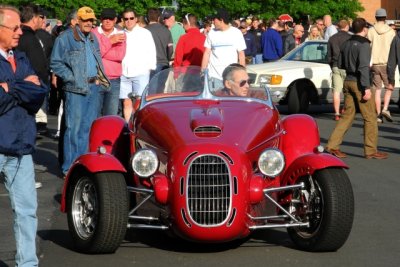 Ferrari-powered hot rod built by Steve Moal (2137)