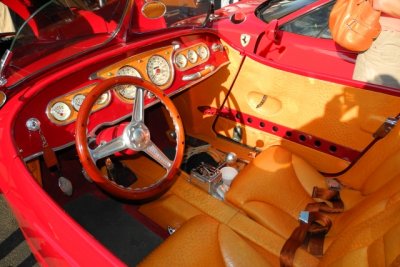 Ferrari-powered hot rod built by Steve Moal (2143)