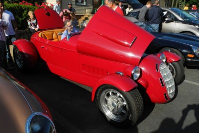 Ferrari-powered hot rod built by Steve Moal; see gallery on May 17  Cars & Coffee for more photos of this car (2417)