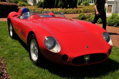 1957 Maserati 300S, owner: Herb Wolfe, Englewood, NJ -- Rolling Sculpture Award (7118)