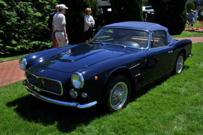 1961 Maserati 3500 GT Vignale Spider, owner: William Woodburn, Bedford Hills, NY (7152)