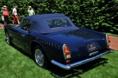 1961 Maserati 3500 GT Vignale Spider, owner: William Woodburn, Bedford Hills, NY (7160)