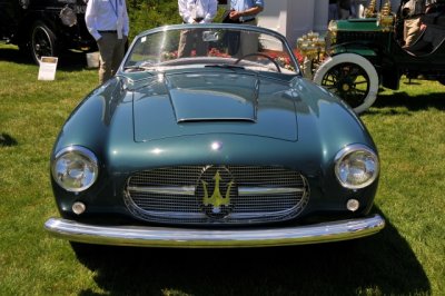 1955 Maserati A6G 2000 Spider by Zagato, owner: Oscar Davis, Elizabeth, NJ, Ciao Italy (Best Italian Post-War Car) Award (7197)