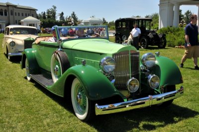 1934 Packard Eight 1101 Coupe-Roadster, owner: Charles Gillet, Lutherville, MD (7422)