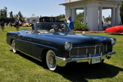 1956 Continental Mark II Convertible by Hess & Eisenhardt, owners: Barry & Glynette Wolk, Michigan -- Hagerty Youth Award (7466)