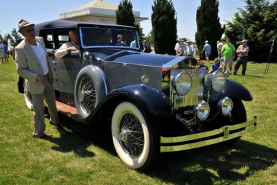 1929 Rolls-Royce Phantom I by Hibbard & Darrin, owners: James & Marion Caldwell, Toms River, NJ -- Best of Britain Award (7493)