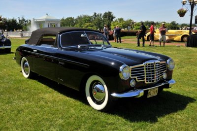 1948 Packard Convertible Victoria by Vignale, owners: Ralph & Adeline Marano, Garwood, NJ -- Board of Directors Award (7522)