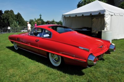 1954 DeSoto Adventurer II Coupe by Ghia, owners: Paul & Linda Gould, Pawling, NY -- People's Choice Award (7674)