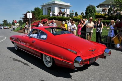 1954 DeSoto Adventurer II Coupe by Ghia, owners: Paul & Linda Gould, Pawling, NY, Peoples Choice Award (7725)