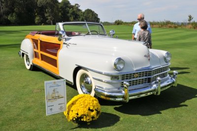 1947 Chrysler Town & Country Convertible, 2ndin Class, Wood-Bodied Cars, owner: Todd Librandi, Middletown, PA (8933)