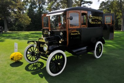 1915 Ford Model T Delivery Van, Best in Class, Wood-Bodied Cars, owner: Tom Schell, Lancaster, PA (8946)