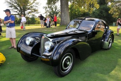 1936 Bugatti Type 57 Atlantic Coupe Re-Creation, North Collection, 2014 St. Michaels Concours d'Elegance Exhibition Class (9005)
