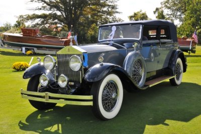 1929 Rolls-Royce Springfield Phantom I Conv. Sedan by Hibbard & Darrin, 2nd in Class, European Pre-War (9081)