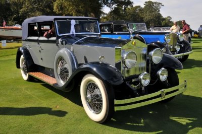 1929 Rolls-Royce Springfield Phantom I Conv. Sedan by Hibbard & Darrin, owners: James & Marion Caldwell, Toms River, NJ (9082)