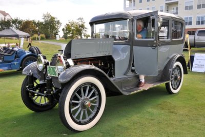 1914 Locomobile 38 5-Passenger Berline by Kellner, Best in Class, Brass, and People's Choice, Bill Alley, Greensboro, VT (9261)