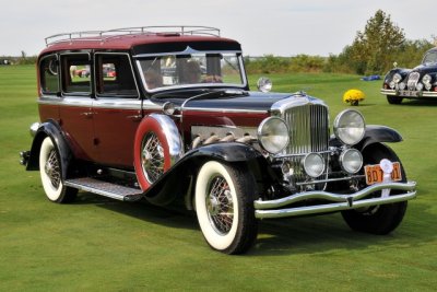 1934 Duesenberg SJ 4-Door Sedan by Rollston, Honorary Chairmans Award, owners: Sonny & Joan Abagnale, Cedar Grove, NJ (9340)