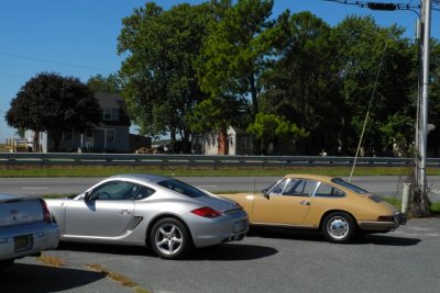 Porsche gathering in Easton, Maryland (3910)