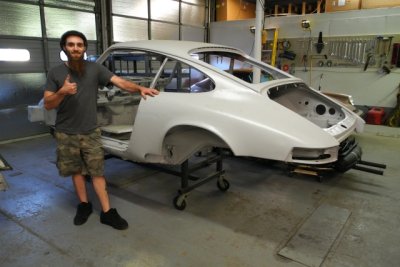 CPR fabricator and Porsche restoration in progress (3929)