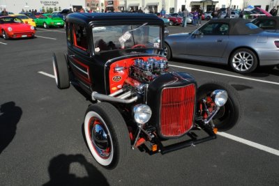 Ford hot rod with Chevy V8 (5108)