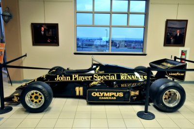1984 Lotus Type 95T Formula 1 race car, 1,188 lbs., courtesy of Barber Museum, Birmingham, AL (9679)