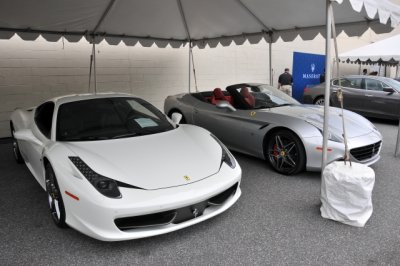 Late-model Ferrari 458 Italia and 2015 Ferrari California T (1004)