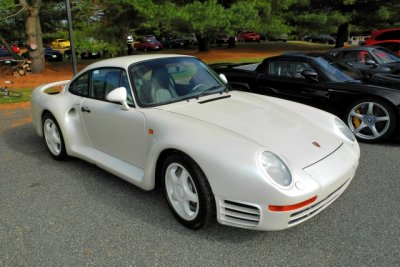 Circa 1985 Porsche 959 at 46th Chesapeake Challenge of the Porsche Club of America's Chesapeake Region, in Monkton, MD (8290)