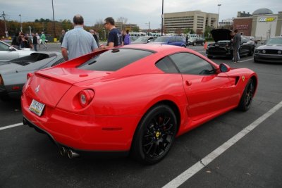 Late-model Ferrari 599 GTB Fiorano at Hunt Valley Cars & Coffee (8364)