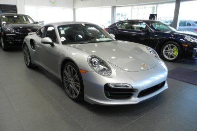 2015 Porsche 911 Turbo, $164,715 with options and freight charge, $151,100 base price, Porsche of Silver Spring, MD (8502)