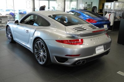 2015 Porsche 911 Turbo, $164,715 with options and freight charge, $151,100 base price, Porsche of Silver Spring, MD (8505)