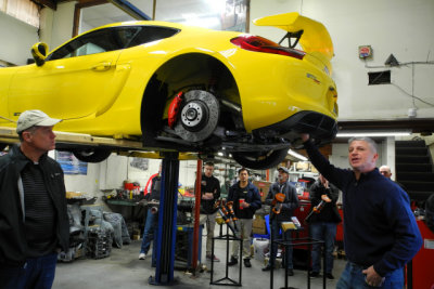 PCA-CHS Tech Session on Suspension Tuning at TPC Racing -- Dec. 5, 2015