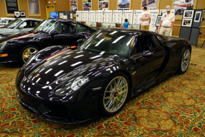 2015 918 Spyder in exclusive Viola Metallic, Ingram Collection. Only 918 units of the 918 were made. (6821)