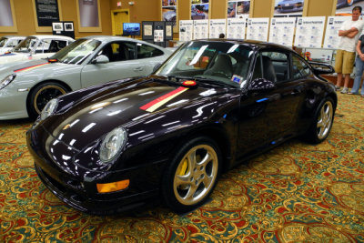 1997 911 (993) Turbo S in Viola Metallic, Ingram Collection. 1997 Turbo S fastest air-cooled 911; only 180 built for U.S. (6823)