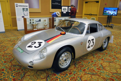1961 356B Carrera Abarth GTL, Ingram Collection. This car won 2 Swedish GT Championships and 11 races in 11 starts. (6846)