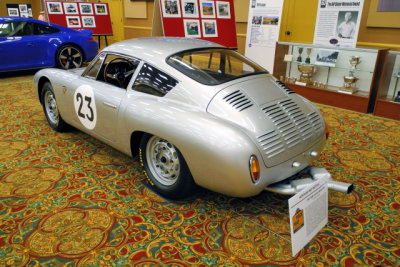 1961 356B Carrera Abarth GTL, Ingram Collection. This car won 2 Swedish GT Championships and 11 races in 11 starts. (6850)